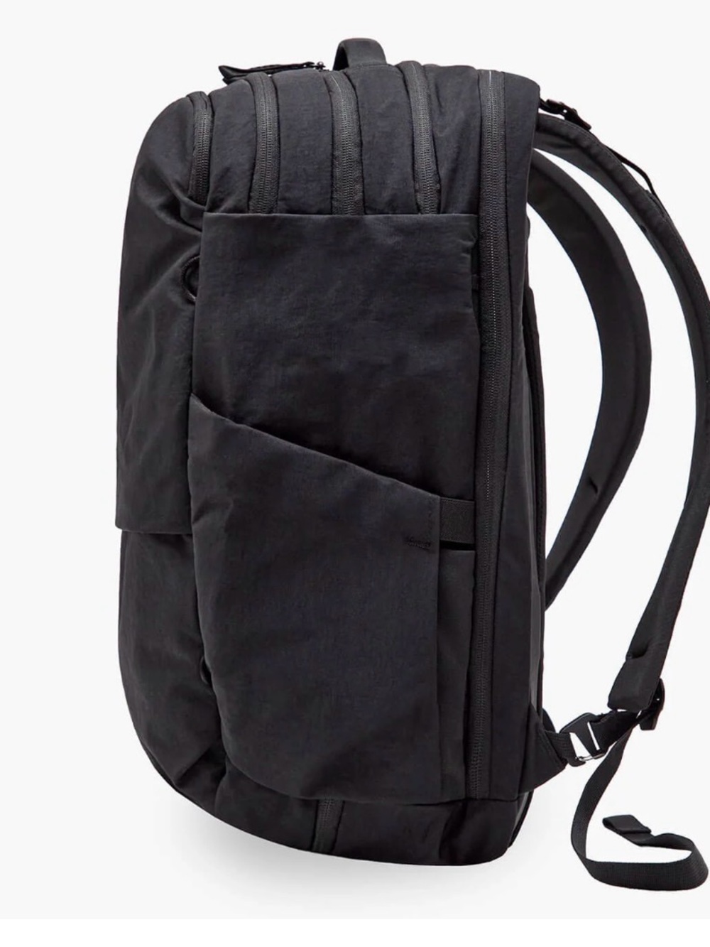 Men's Black Travel Backpack - Picture 2 of 10